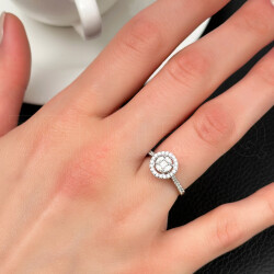 0.43 ct.Diamond Ring - 7