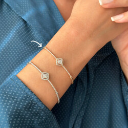 0.43 ct.Diamond Bracelet - 1