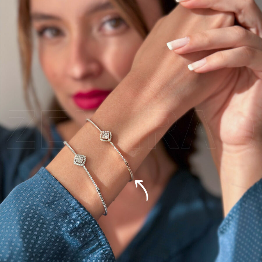0.43 ct.Diamond Bracelet - 3