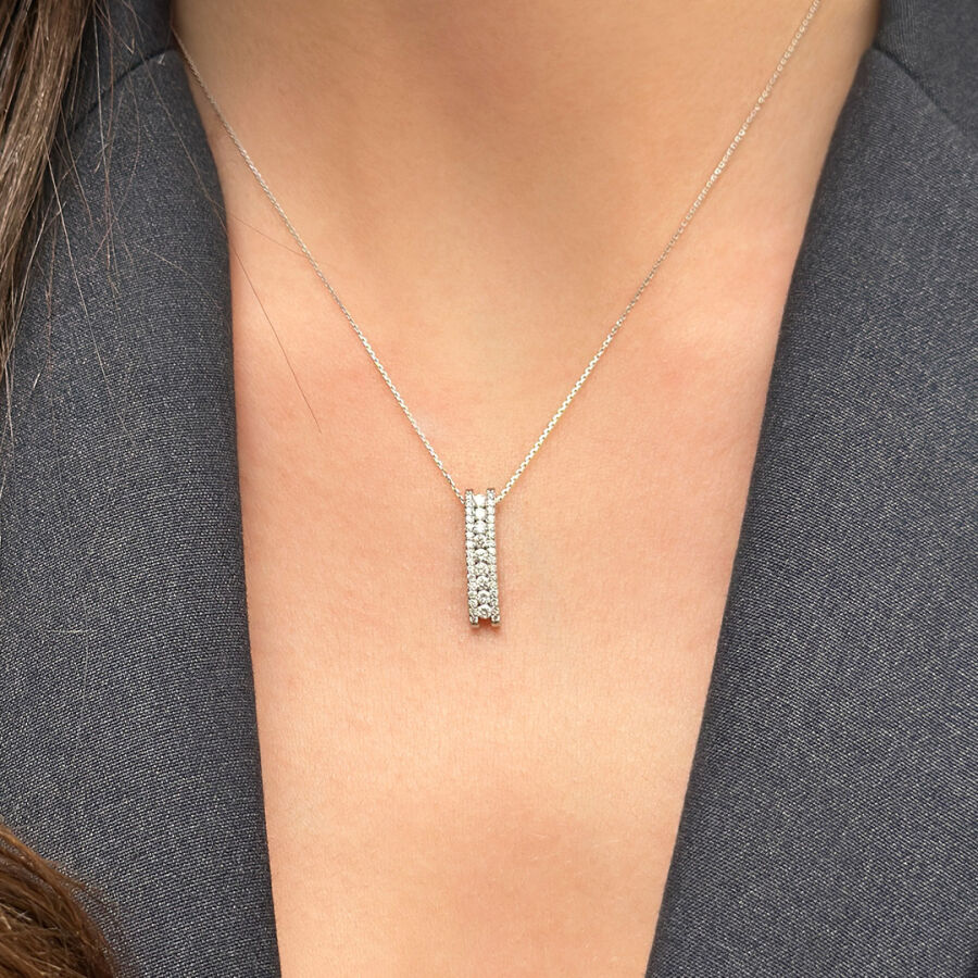 0.44 ct. Diamond Pendant - 1