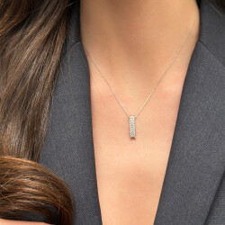 0.44 ct. Diamond Pendant - 2