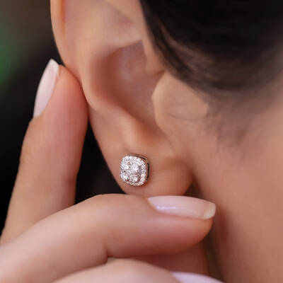 0.45 ct.Harmony Diamond Earrings - 3