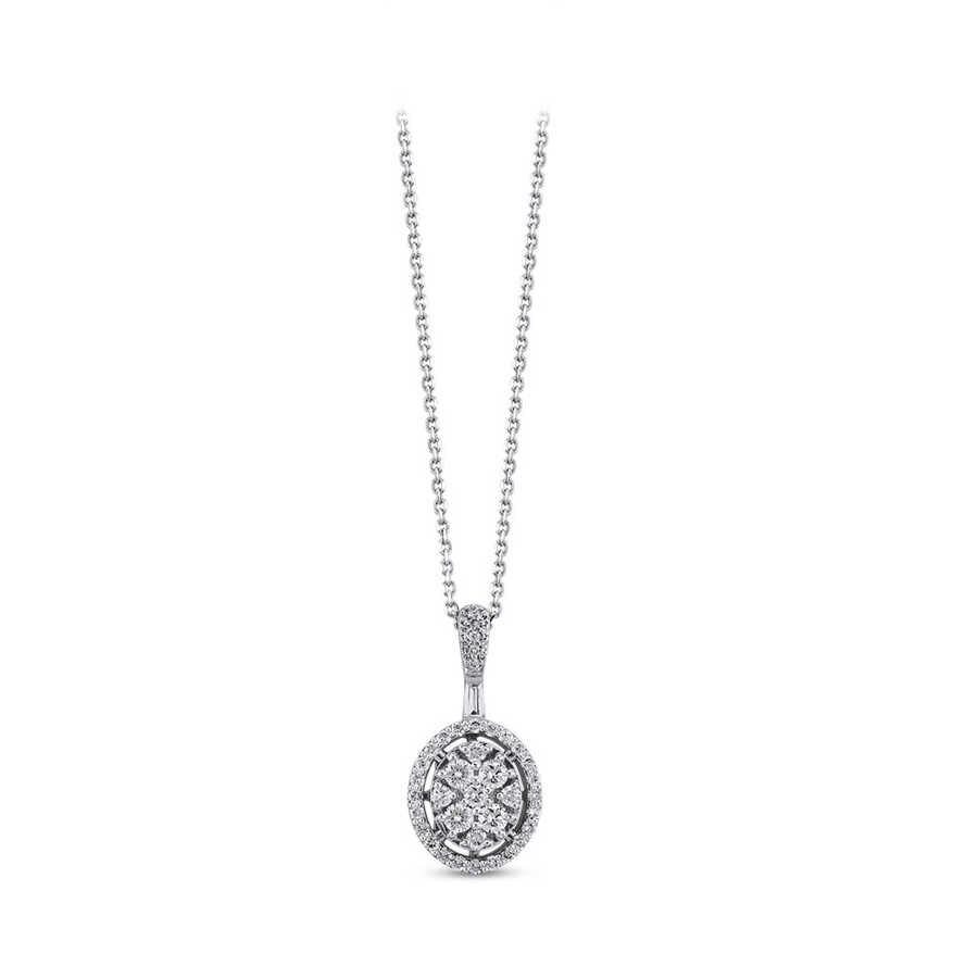 0.46 ct.Diamond Pendant - 1