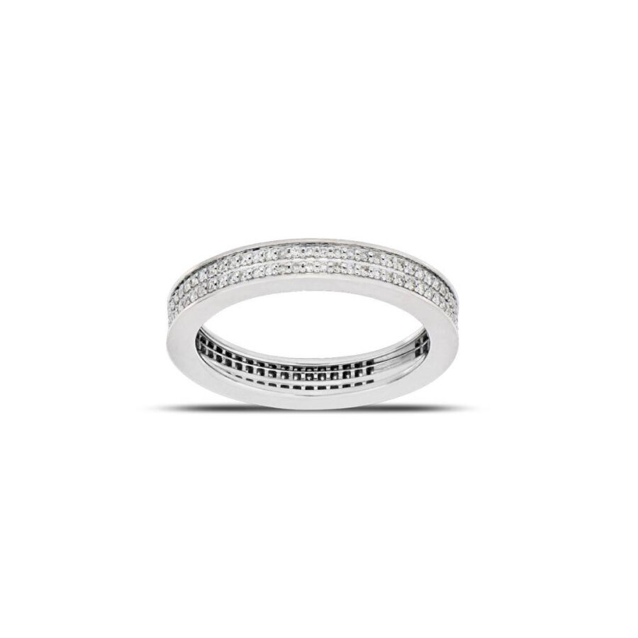 0.46 ct.Eternity Diamond Ring - 1