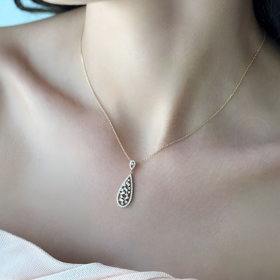 0.47 ct.Diamond Pendant - 1