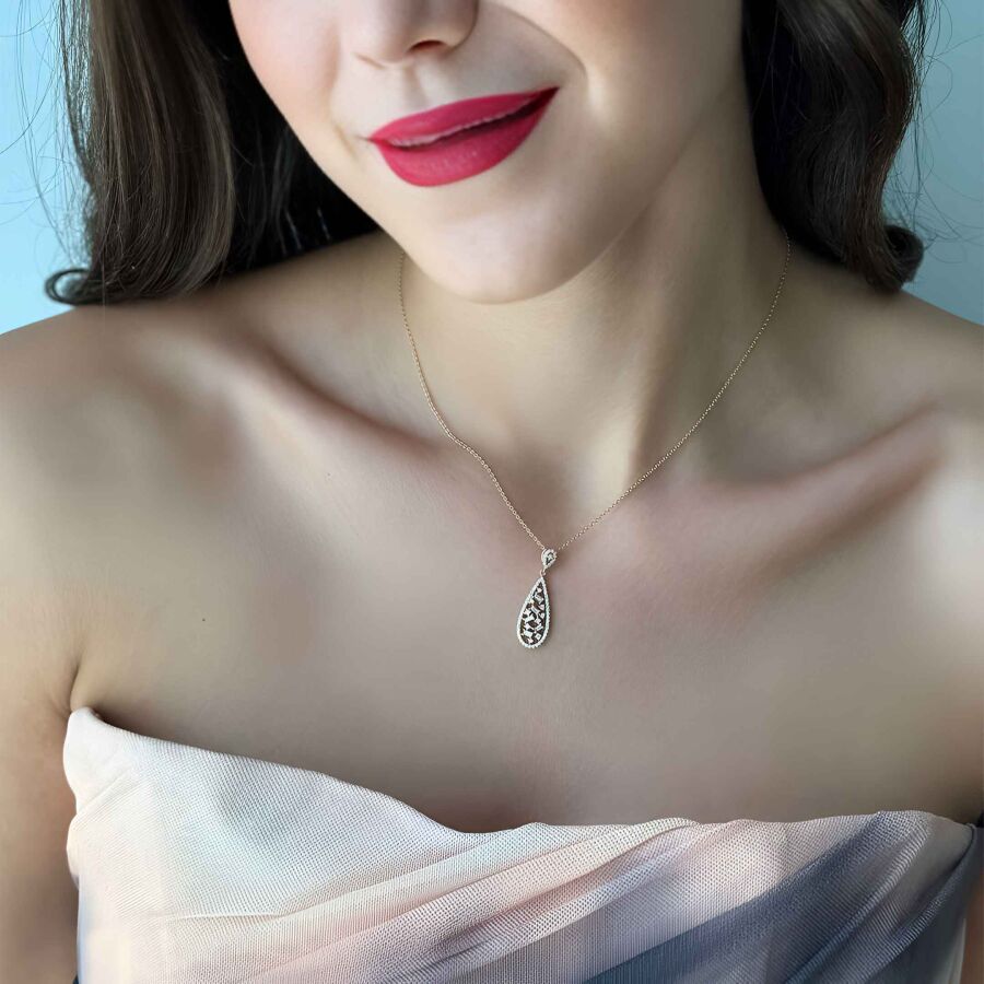 0.47 ct.Diamond Pendant - 2