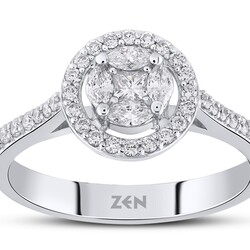 0.50 ct.Diamond Ring - 6