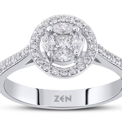 0.50 ct.Diamond Ring - 6
