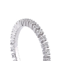 0.55 ct.Memoire Diamond Ring - 3