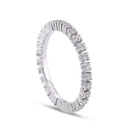 0.55 ct.Memoire Diamond Ring - 4