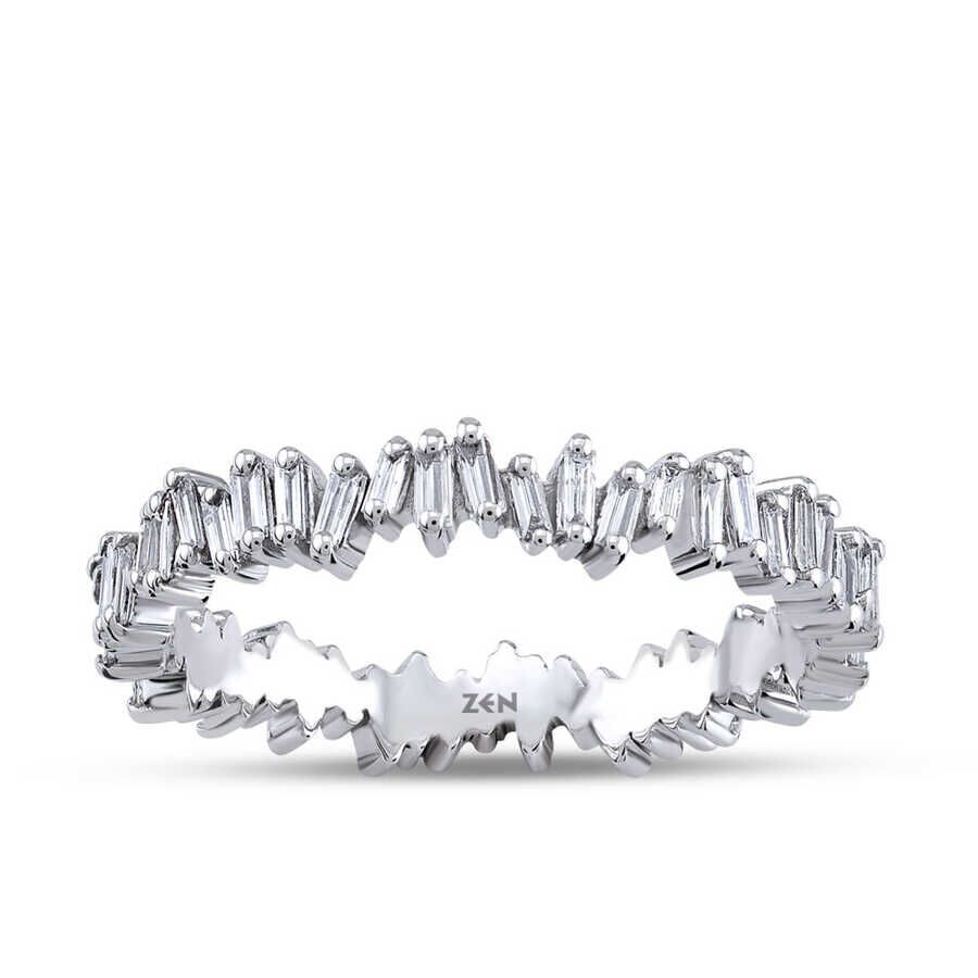0.57 ct.Baguette Diamond Eternity Ring - 1