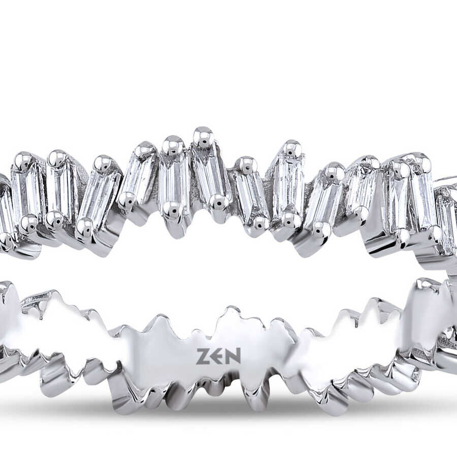 0.57 ct.Baguette Diamond Eternity Ring - 4