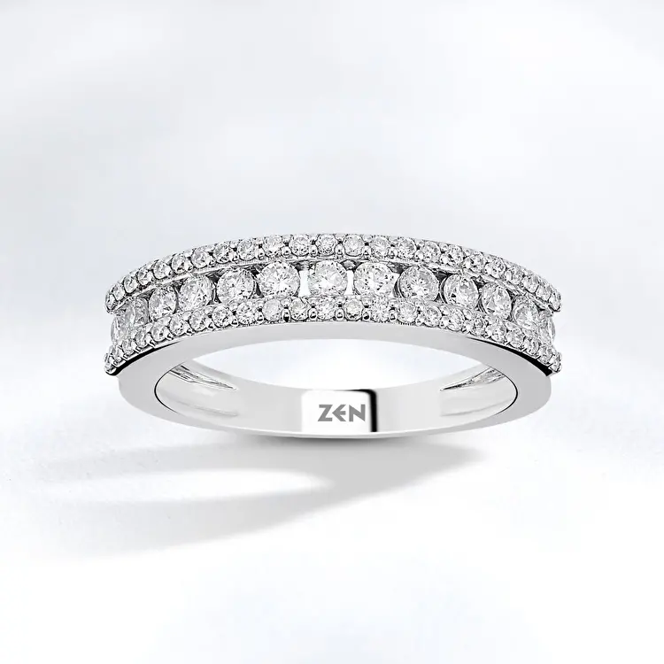 0.61 ct.Diamond Ring - 1