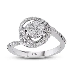 0.61 Carat Diamond Ring - 1
