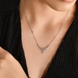 0.61 ct.Stella Diamond Pendant - 2