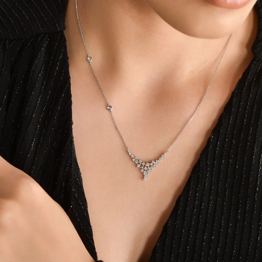 0.61 ct.Stella Diamond Pendant - 2
