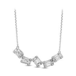 0.63 ct. Baguette Diamond Pendant - 1