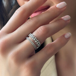 0.68 Carat Twins Diamond Ring - Zen Diamond