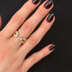 0.69 Carat Design Diamond Ring - 2