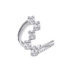 0.70 Carat Baguette Diamond Ring - Zen Diamond