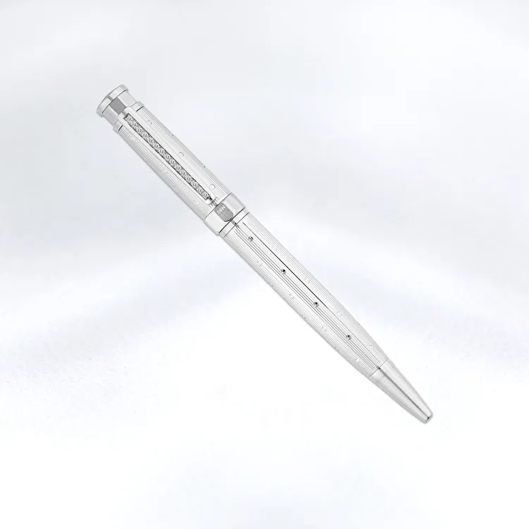 0.70 Carat Diamond Silver Pen - 1