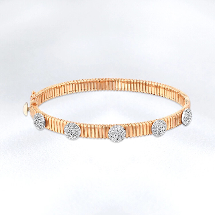 سوار مرصع بالألماس 0,75 قراط - Zen Diamond