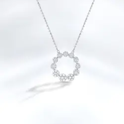 0.77 Carat Reina Diamond Pendant - 1