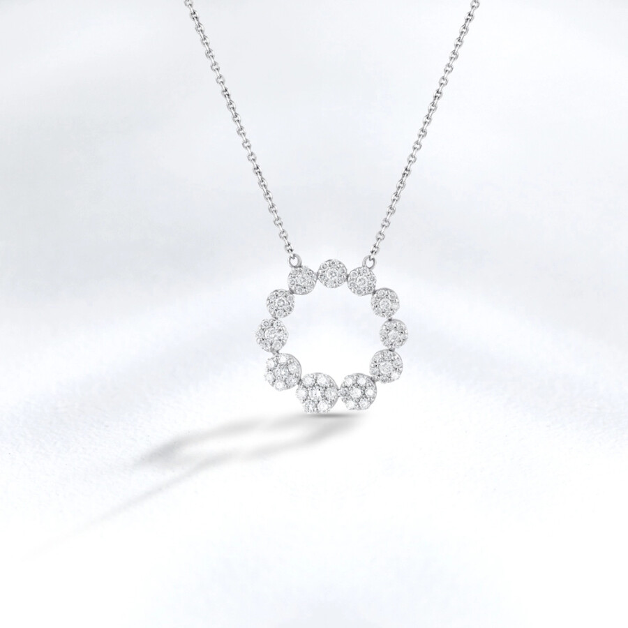 0.77 ct.Reina Diamond Pendant - Zen Diamond