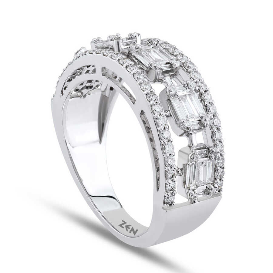 0.78 ct.Baguette Diamond Ring - 5