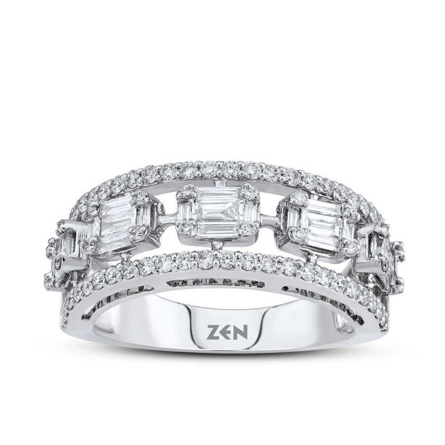 0.78 ct.Baguette Diamond Ring - 1