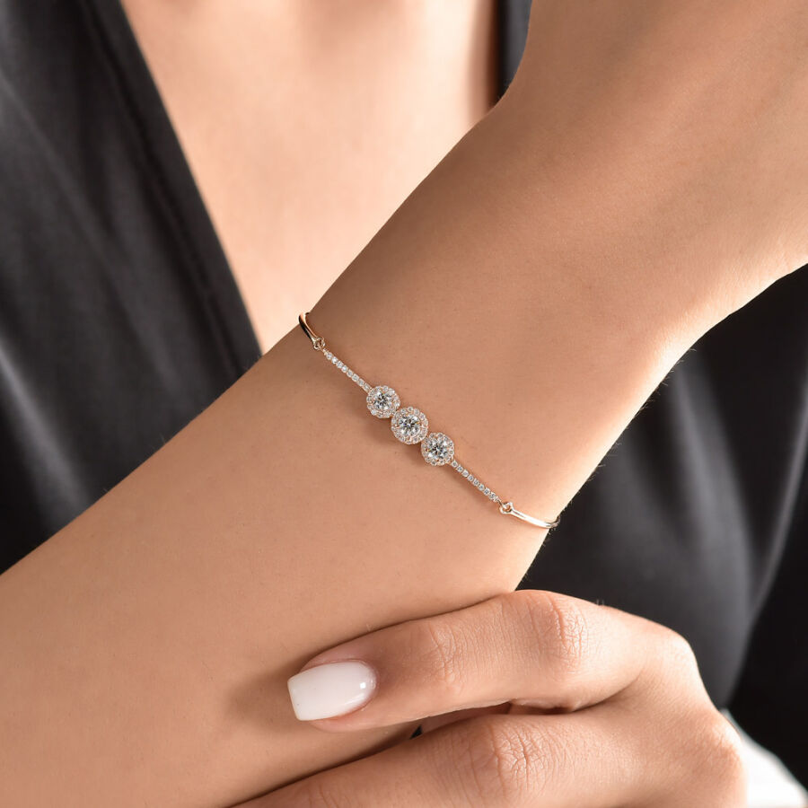 0.78 ct.Diamond Bracelet - 1