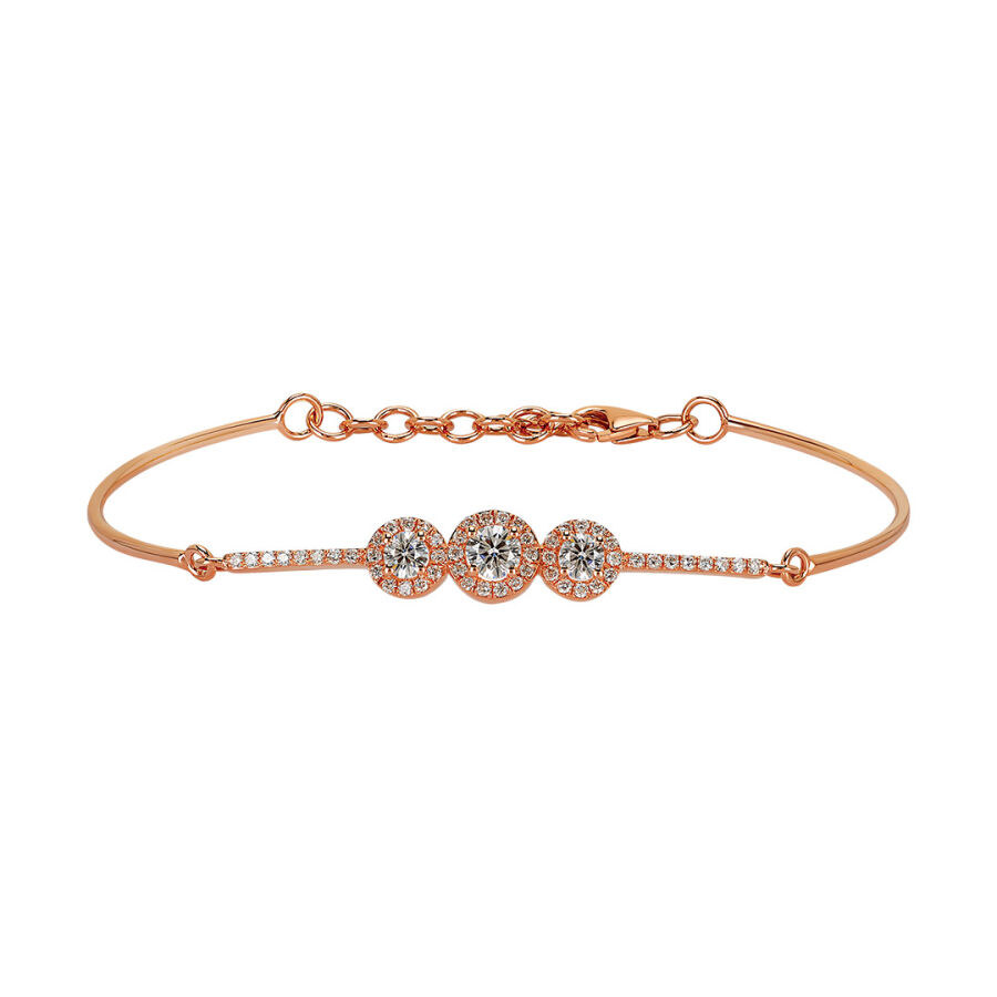 0.78 ct.Diamond Bracelet - 2
