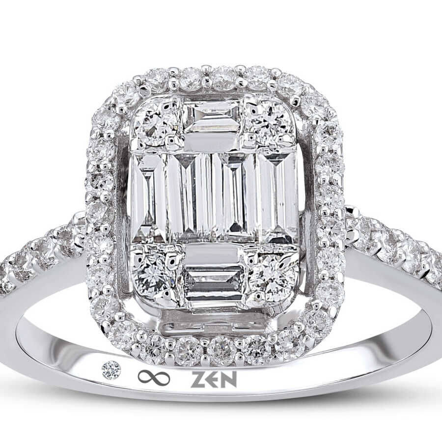 0.79 ct.Baguette Diamond Ring - 3