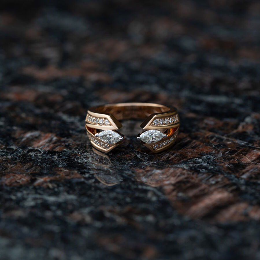 0.80 ct.Design Diamond Ring - 3