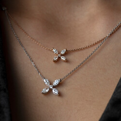 0.84 ct.Diamond Pendant - 1