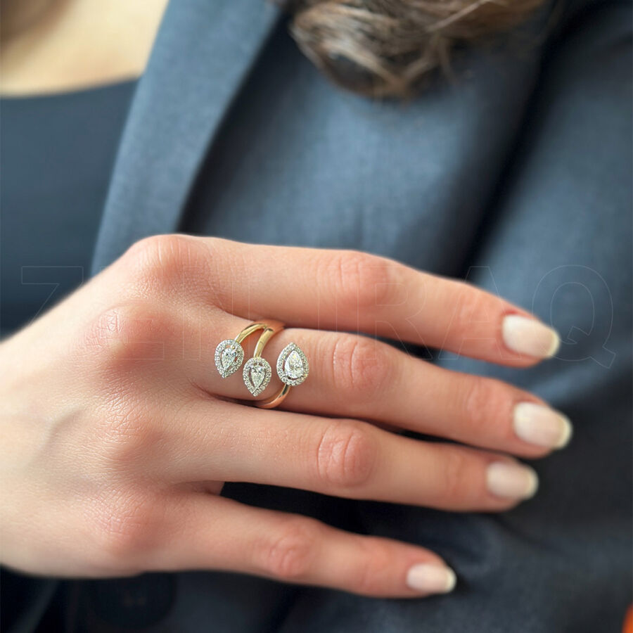 0.85 ct.Design Diamond Ring - 2
