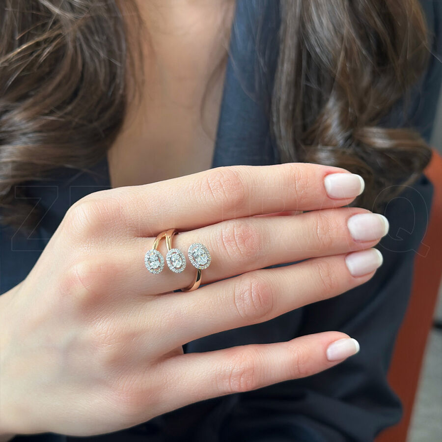 0.92 ct.Design Diamond Ring - 1