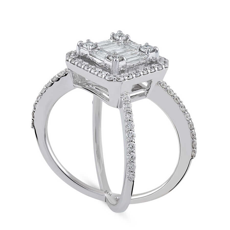0.93 ct.Baguette Diamond Ring - 5