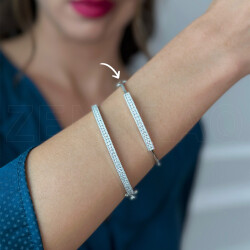 0.93 ct.Diamond Bracelet - 1