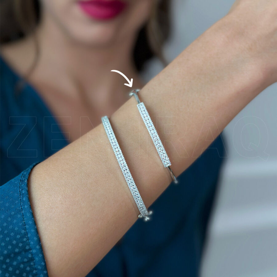 0.93 ct.Diamond Bracelet - 1
