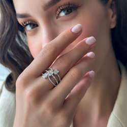 0.98 Carat Baguette Diamond Ring - Zen Diamond