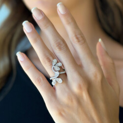 0.99 Carat Baguette Diamond Ring - 1