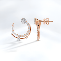 1.00 ct.Diamond Earring - 1