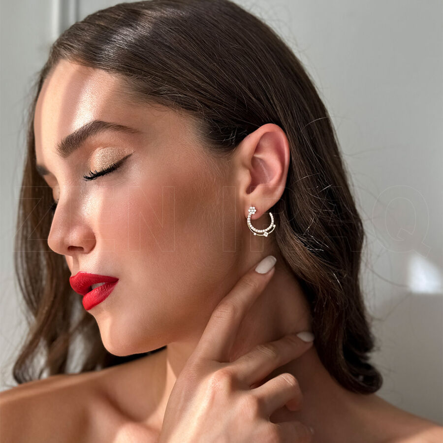 1.00 ct.Diamond Earring - 2