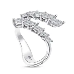 1.03 ct.Marquise Diamond Ring - 2