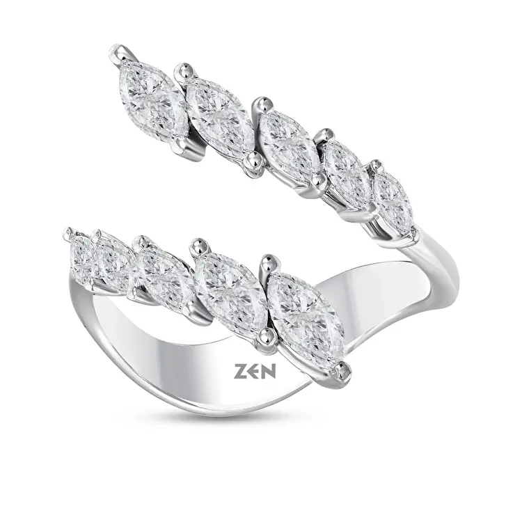 1.03 ct.Marquise Diamond Ring - 1