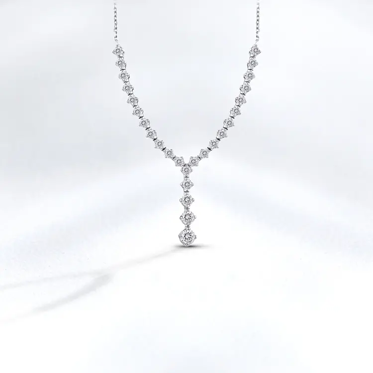 1.04 ct.Tennis Diamond Pendant - 1