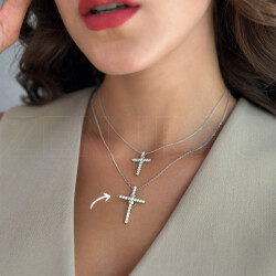 1.05 ct.Baguette Diamond Pendant - 3