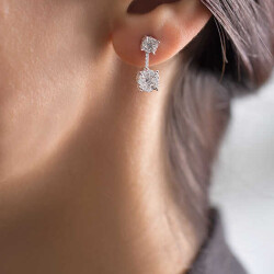 1.12 ct.Diamond Earring - 3
