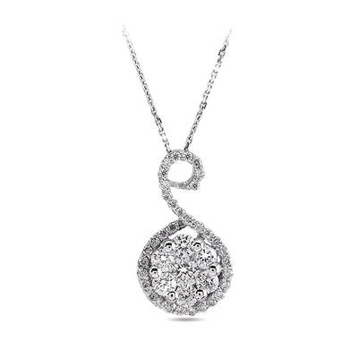 0.40 ct.Diamond Pendant - 1